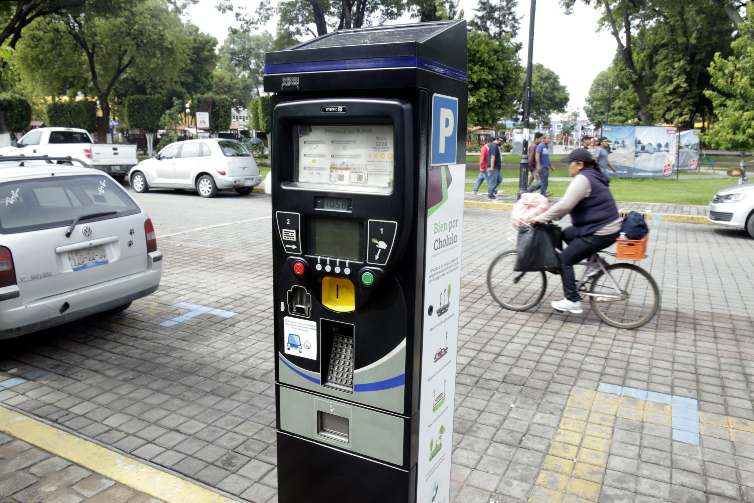 Con parquímetros se recaudarán cerca de 5 mdp: Eduardo Rivera