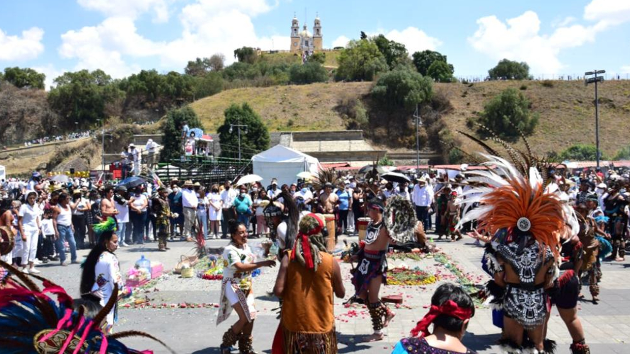 Alrededor de 70 mil visitantes acudieron al Festival del Equinoccio de Primavera en Cholula 