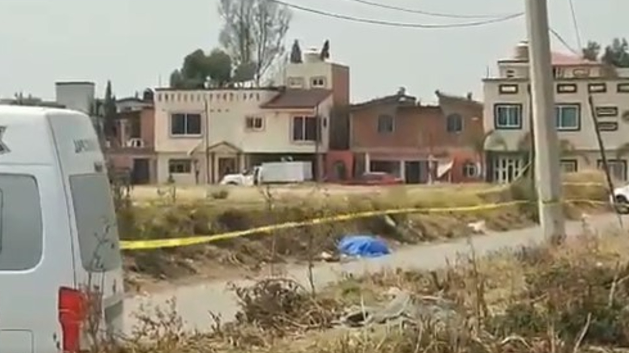 Encuentran a una persona embolsada en San Matías Cocoyotla 