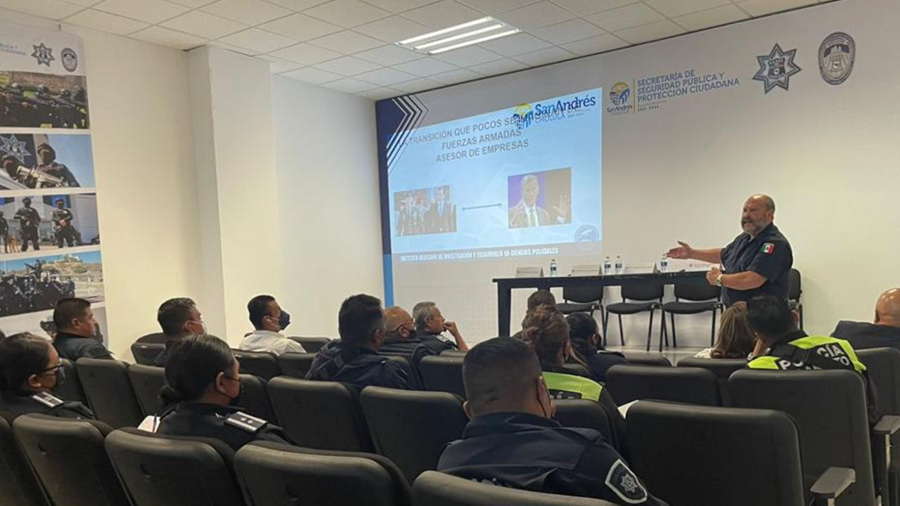 En San Andrés Cholula dieron por finalizadas las capacitaciones a las Fuerzas Municipales de Seguridad Pública