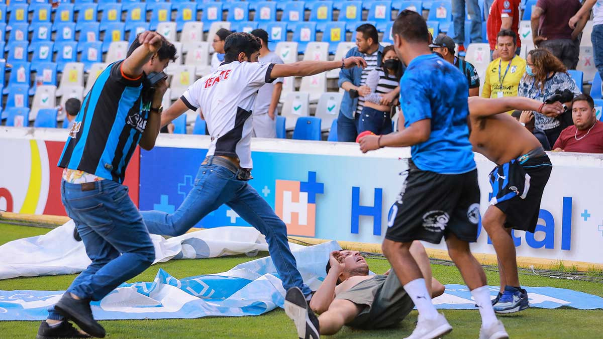 Son identificados 30 participantes de trifulca en Estadio Corregidora; en horas se giraran órdenes de aprehensión 