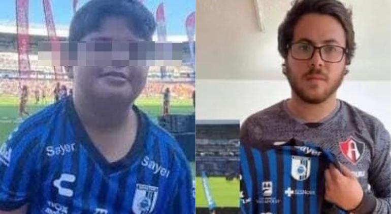 Aficionados del Atlas lograron contactarse con Adolfo, el pequeño "héroe" que les regaló su playera para que salieran a salvo del estadio