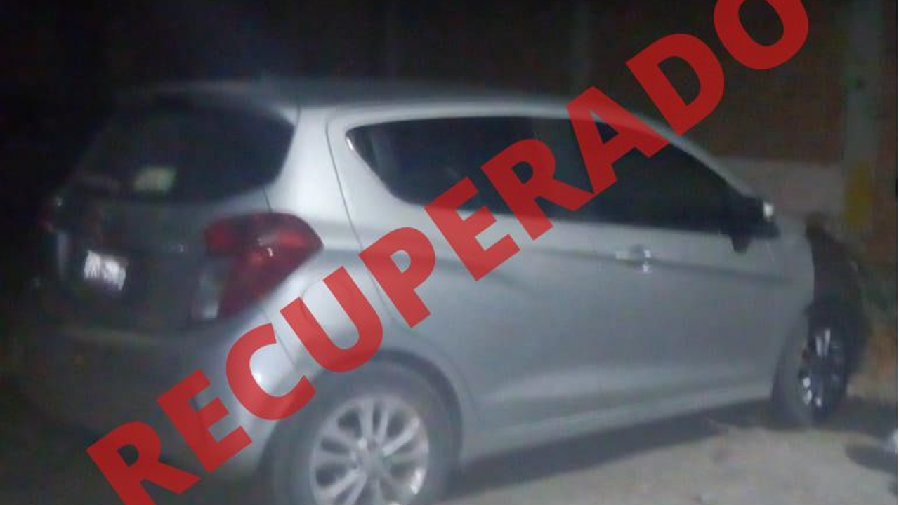 Policía San Pedro Cholula recuperó un automóvil robado en El Boulevard Forjadores