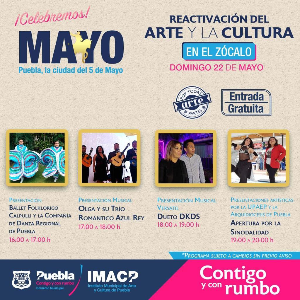 Presentan cartelera cultural y artística para este fin de semana