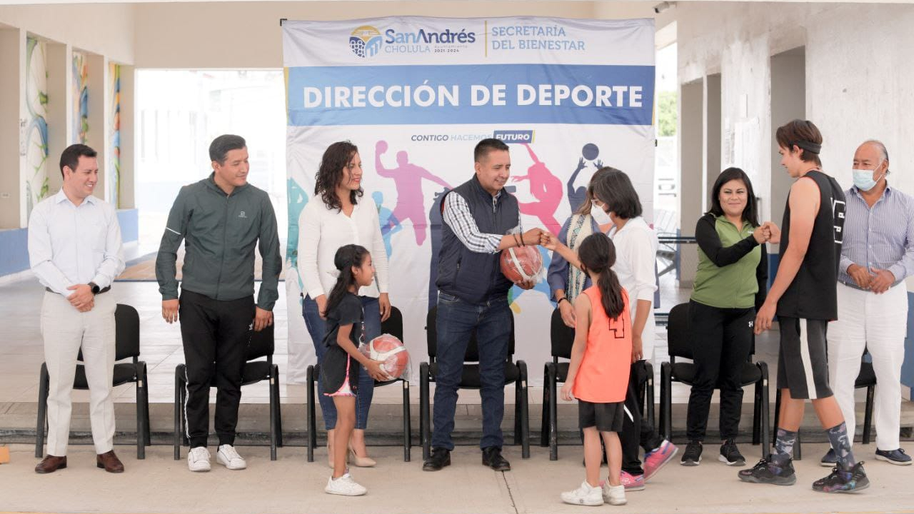 San Andrés Cholula contará con Escuelas de Iniciación Deportiva 