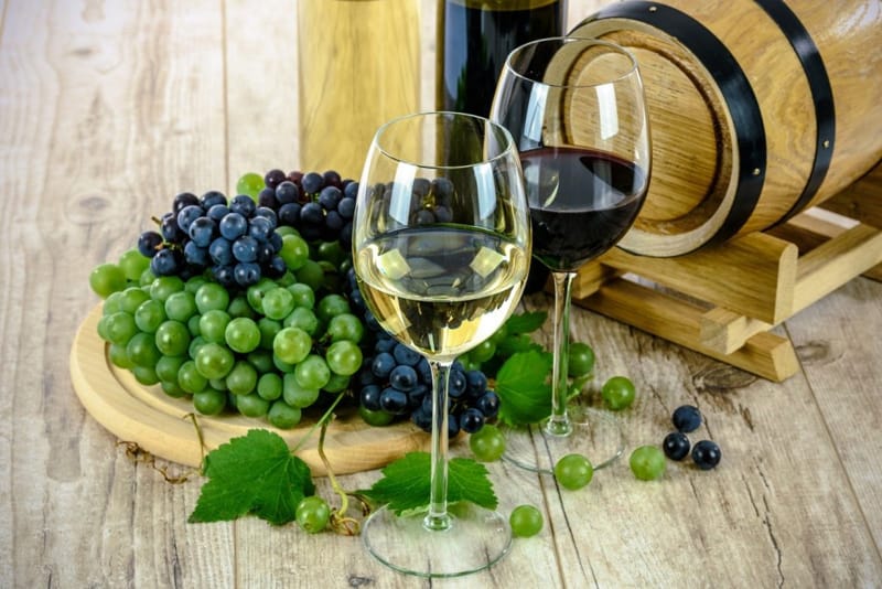Vino blanco y vino tinto ¿Cuál es mejor?¿Cuál es la diferencia? 
