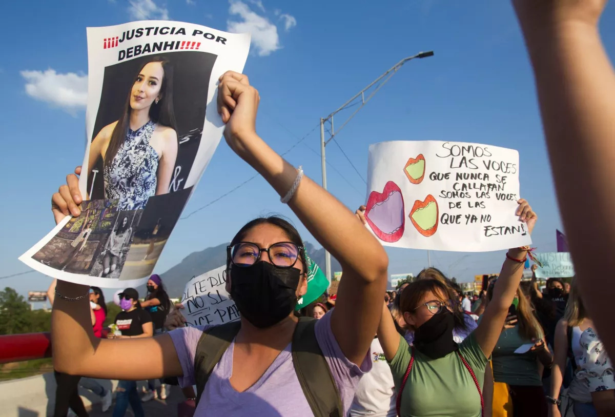 Abril es el segundo mes de lo que va del 2022 con más casos de feminicidio en México