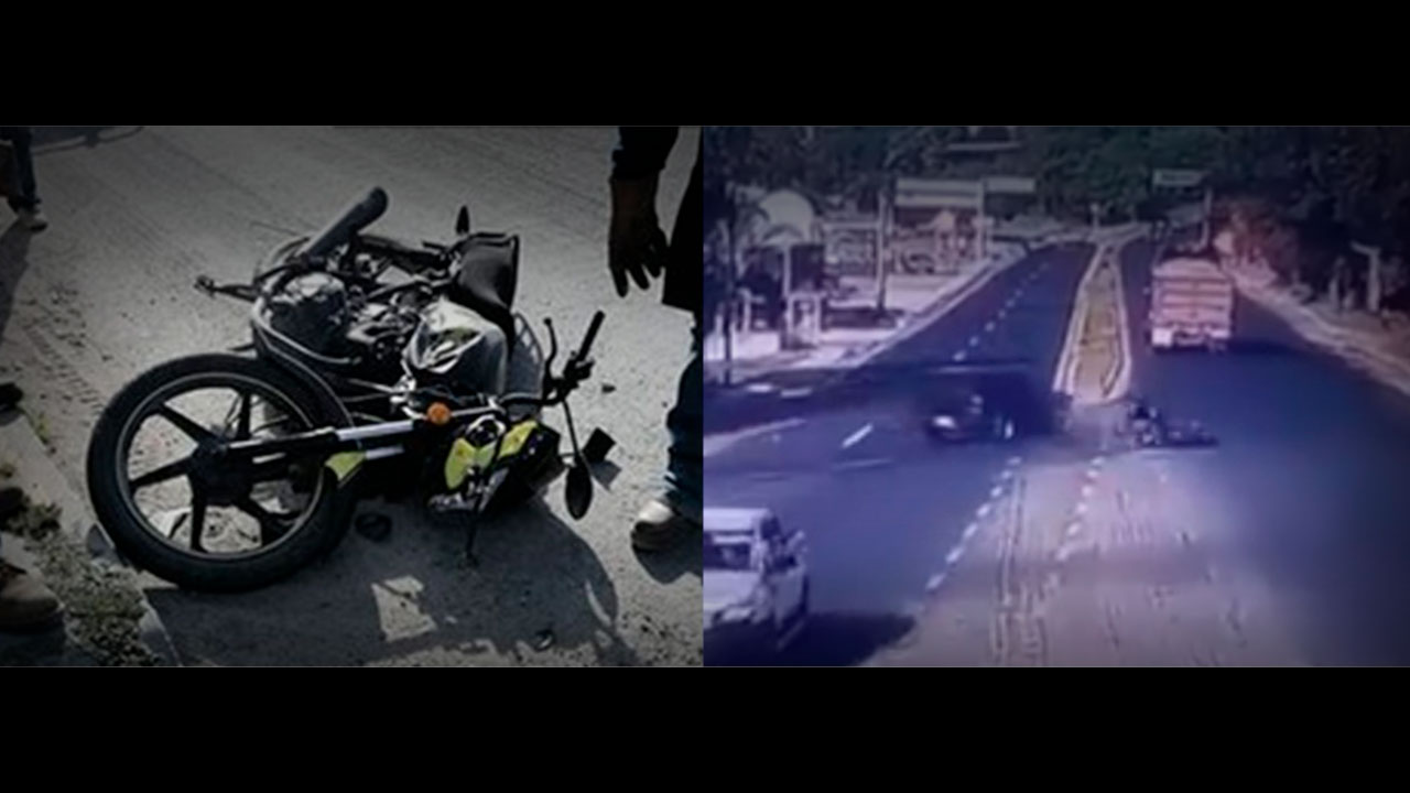 Muere motociclista al ser atropellado por dos vehículos en la carretera Acatzingo – Xalapa