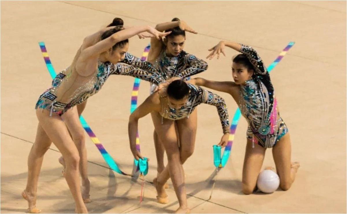 México se llevó la medalla de oro en la Copa Mundial de gimnasia rítmica