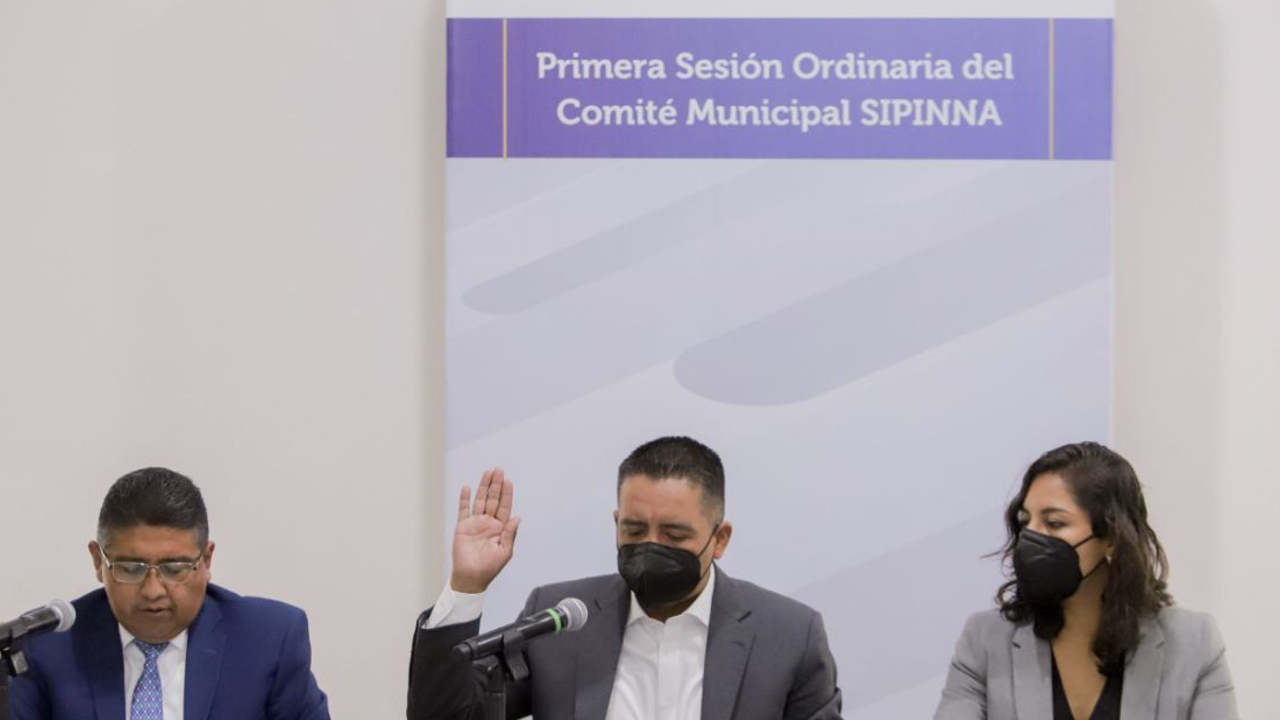 Ayuntamiento de San Andrés Cholula efectuó la primera sesión de SIPINNA
