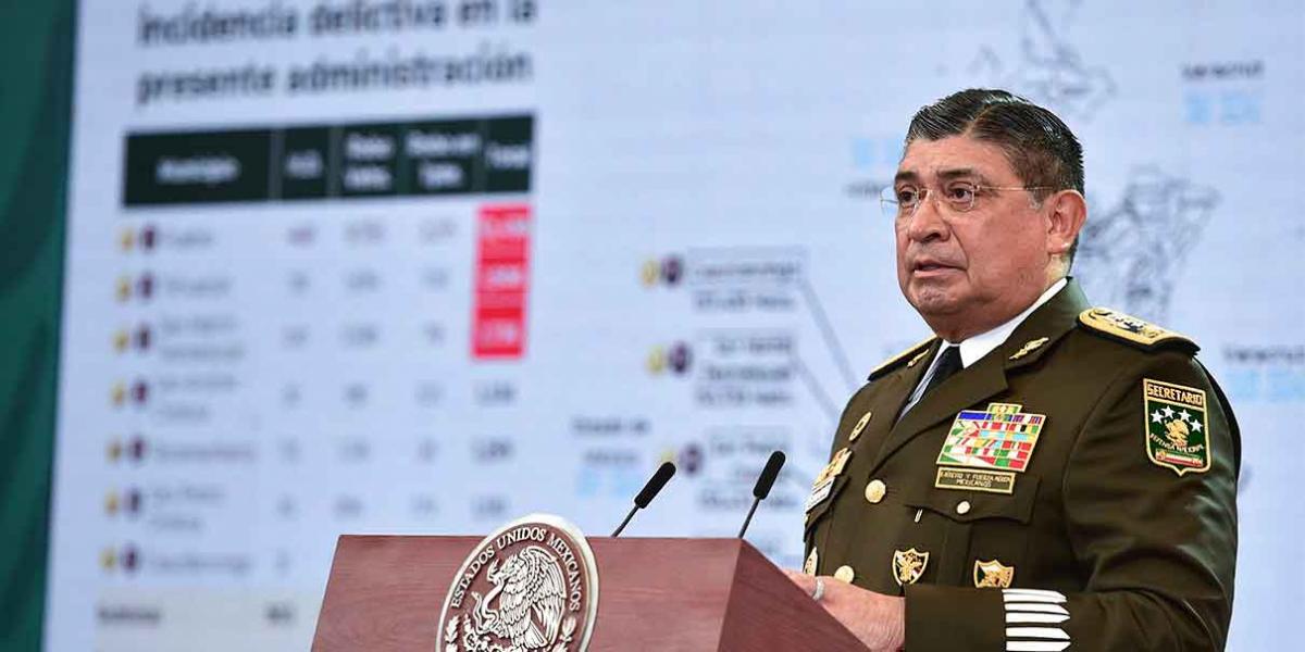 Cuatro municipios de Puebla concentran el 55% de los delitos: Sedena