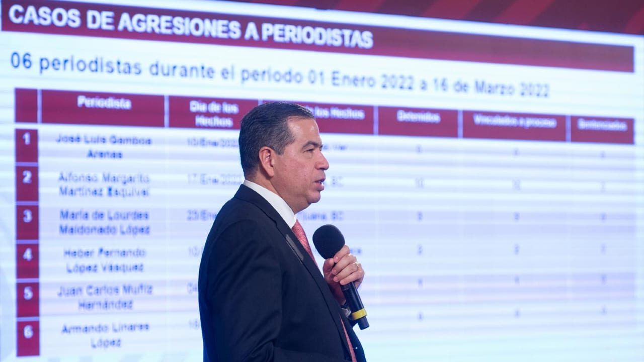 Presentan avances en investigaciones de asesinatos de periodistas