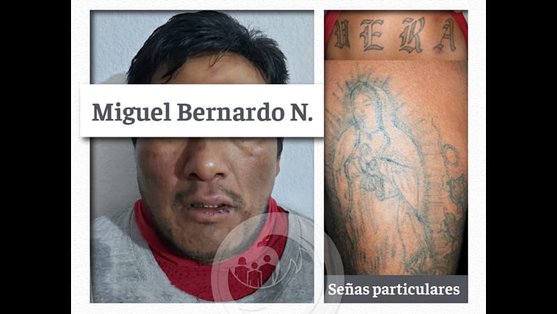 Miguel Bernardo N. es encarcelado por asesinar a disparos a dos policías en Tepeaca