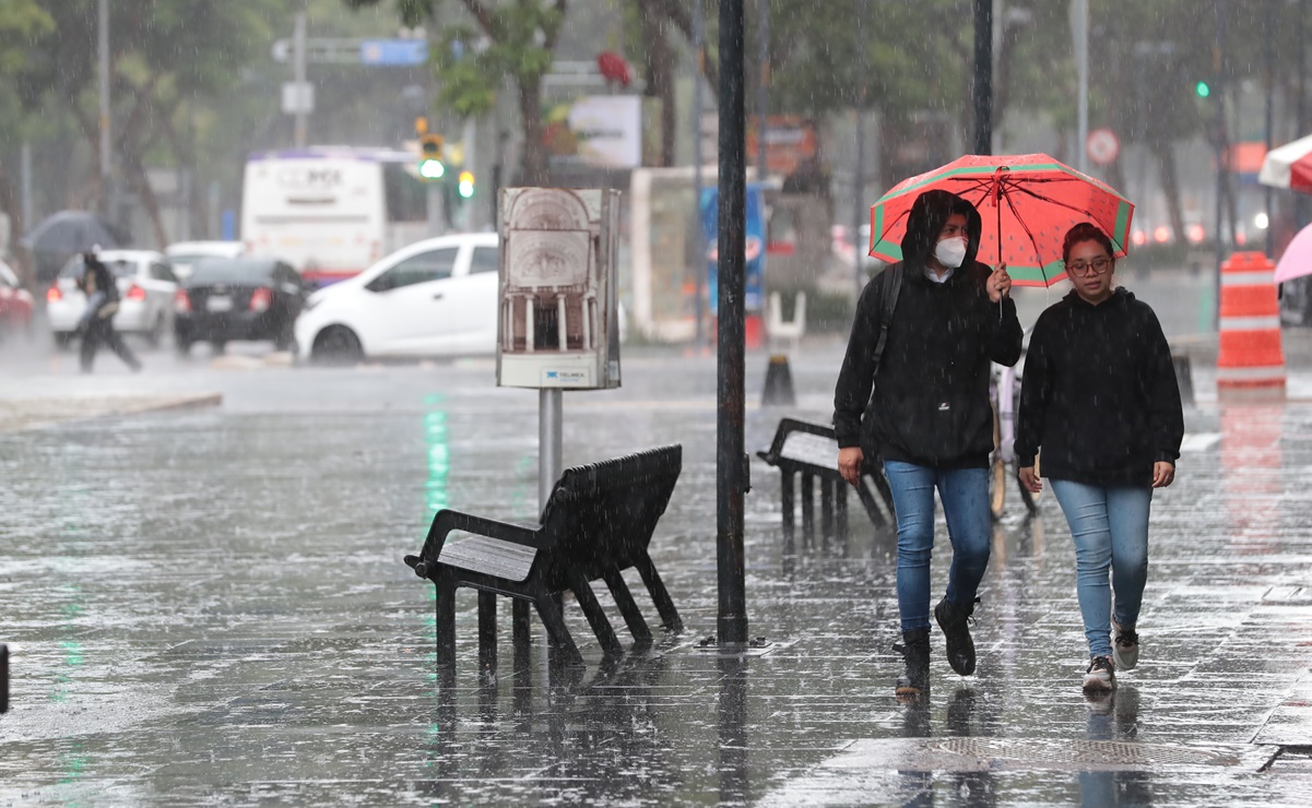 Pronostican lluvias fuertes en el noreste, centro y oriente del país