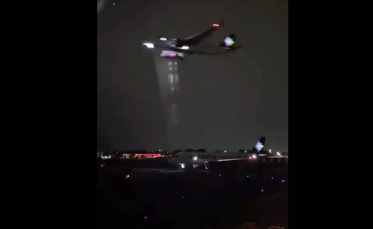 Aviones de Volaris estuvieron a punto de colapsar en el AICM al ser autorizado aterrizaje en donde se encontraba otro avión; esto sabemos 