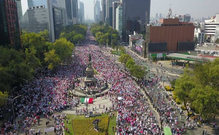 Agradece INE participación en manifestaciones contra la reforma electoral