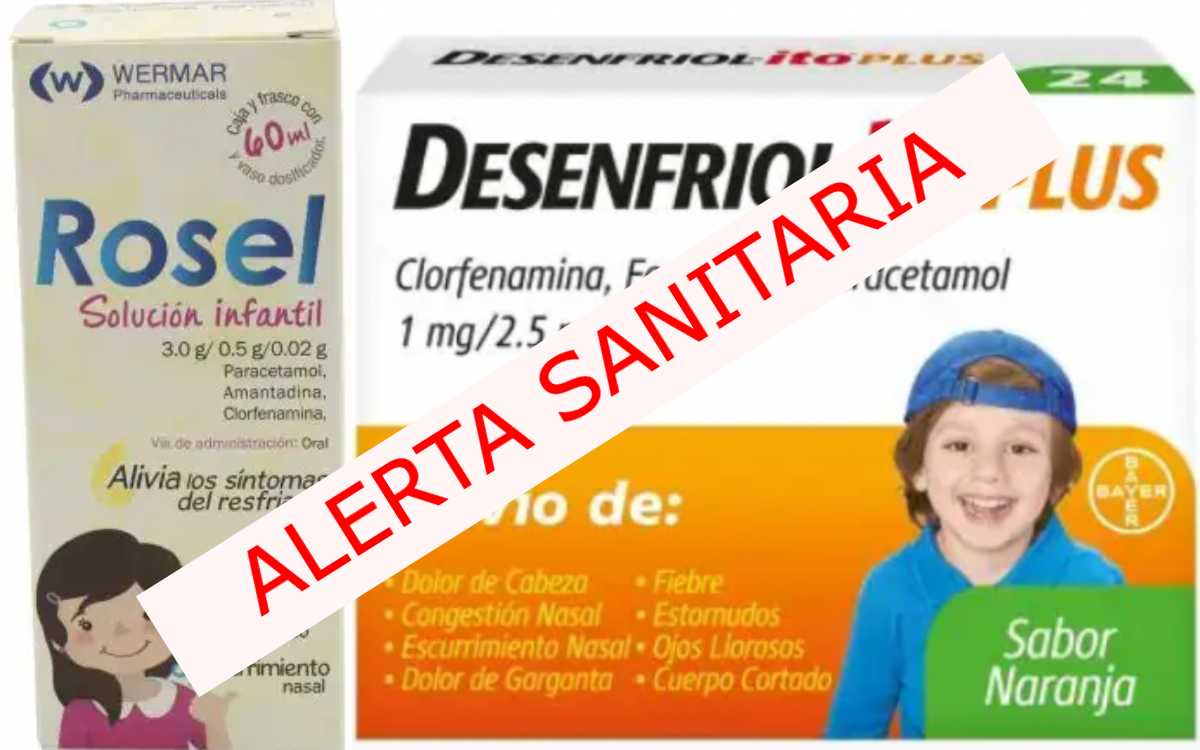 Alerta Cofepris por falsificación del Desenfriolito y Rosel