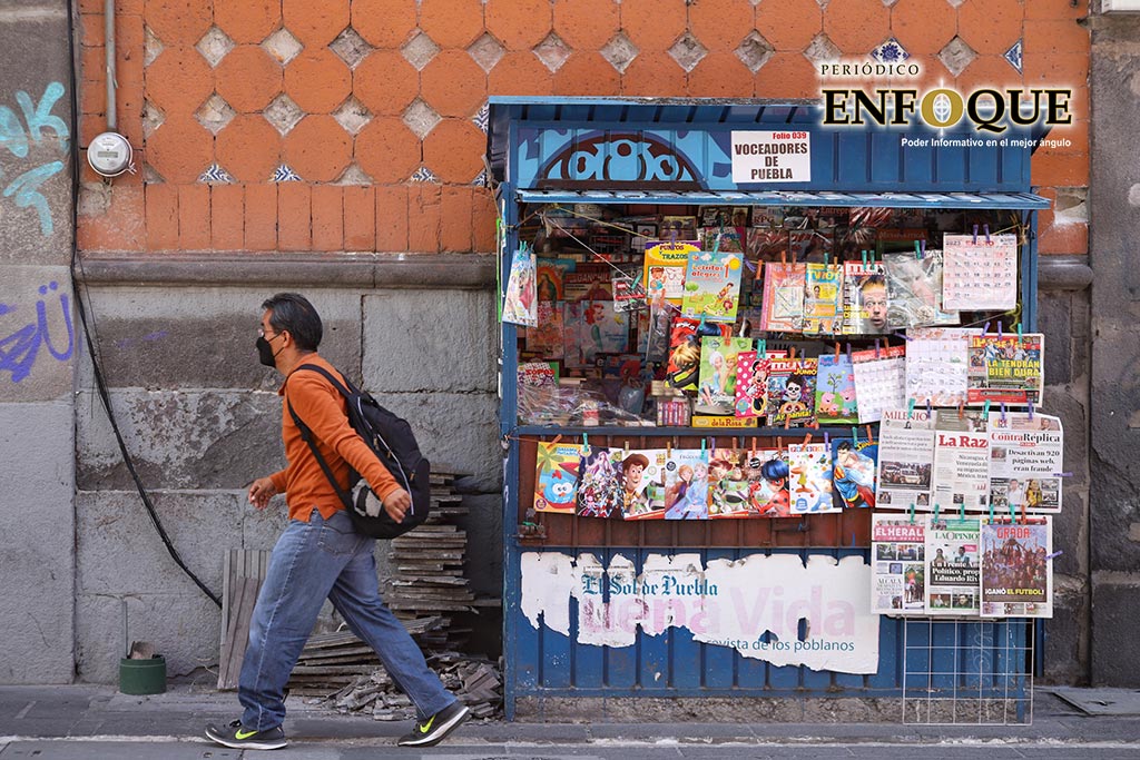 Han retirado 5 casetas de periódicos del Centro Histórico