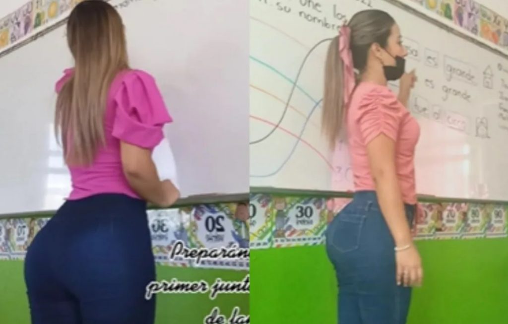 “Mi papá dice que usted es muy guapa”: Niño de preescolar le entrega recado a su maestra