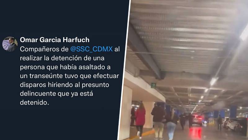 Reportan balacera en plaza 'Mitikah' de CDMX, presuntamente la balacera se derivo de un asalto