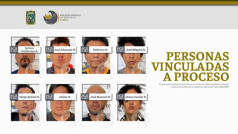 Tras cateo, detienen a ocho personas por posesión de drogas en Atlixco