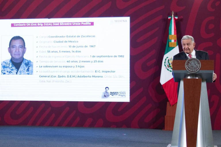 Gobierno federal envía más militares a Zacatecas tras homicidio de general