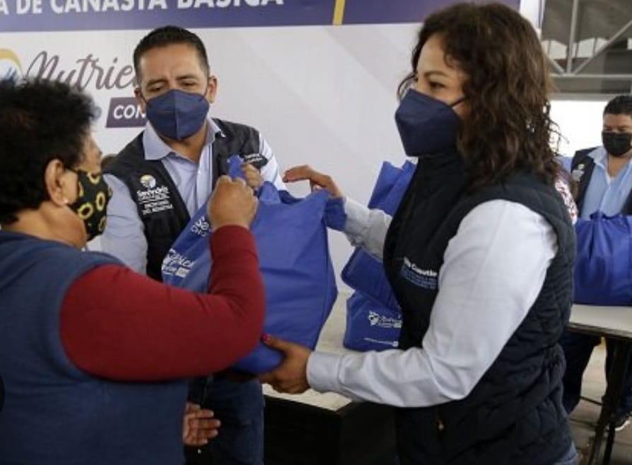 Más de 4 mil despensas “Noche Buena” recibirán grupos vulnerables en San Andrés Cholula 