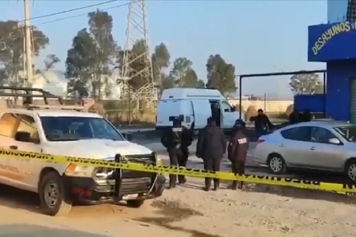 Hombre es ejecutado en Coronango; delincuentes escaparon en motocicleta