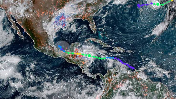 Lisa se convierte a huracán categoría 1 y avanza por el caribe 