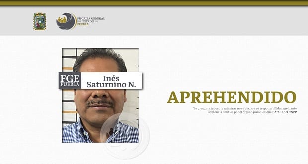 Inés Saturnino, exalcalde de Tecamachalco es detenido 