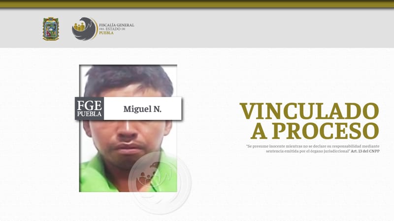 Miguel N. es enviado a prisión por el delito de narcomenudeo y atacar a un oficial con un machete