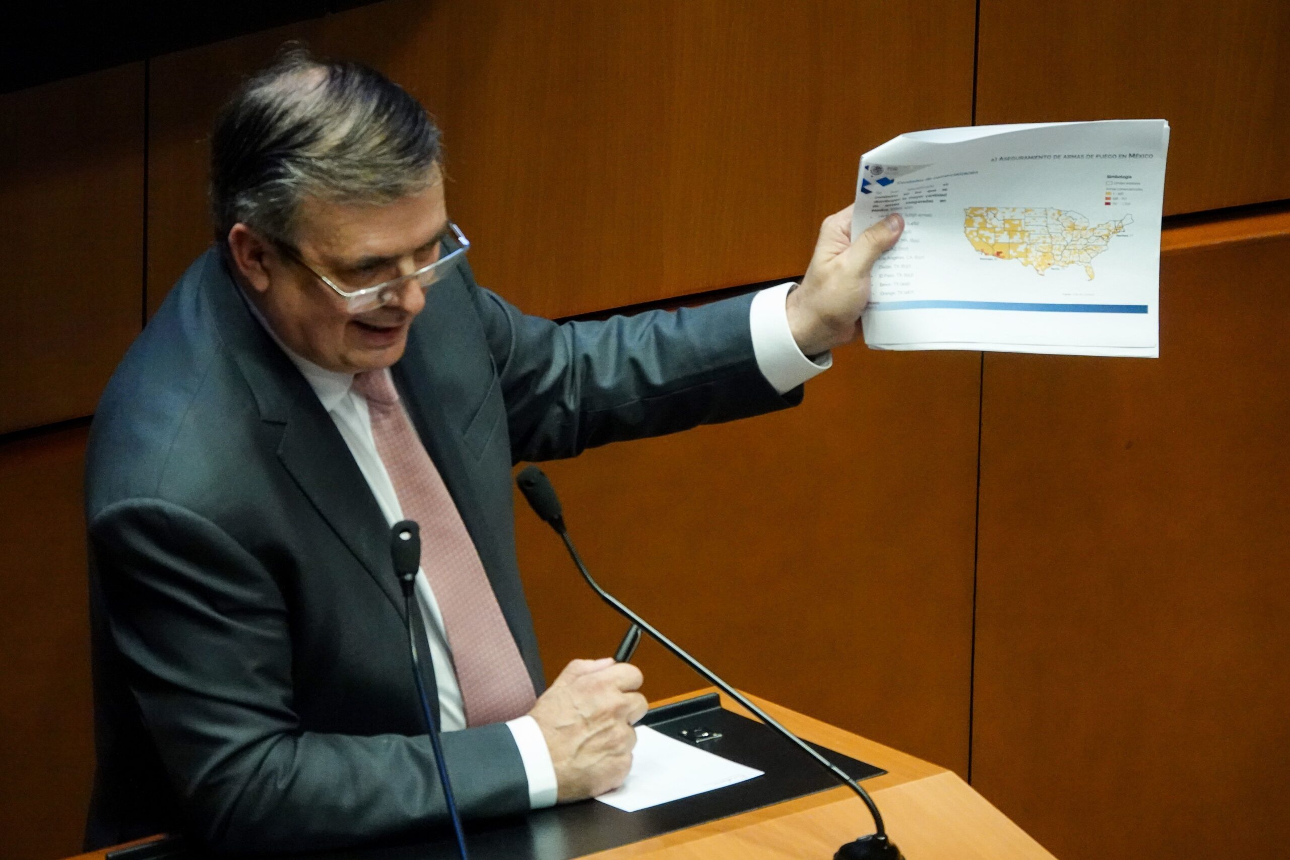 Presenta México una segunda demanda contra fabricantes de armas de EEUU