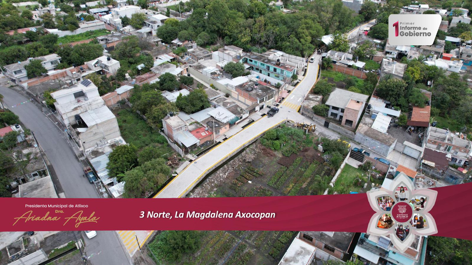 Destaca Ariadna Ayala en su primer año de administración la inversión de más de 184 millones en 108 obras y acciones