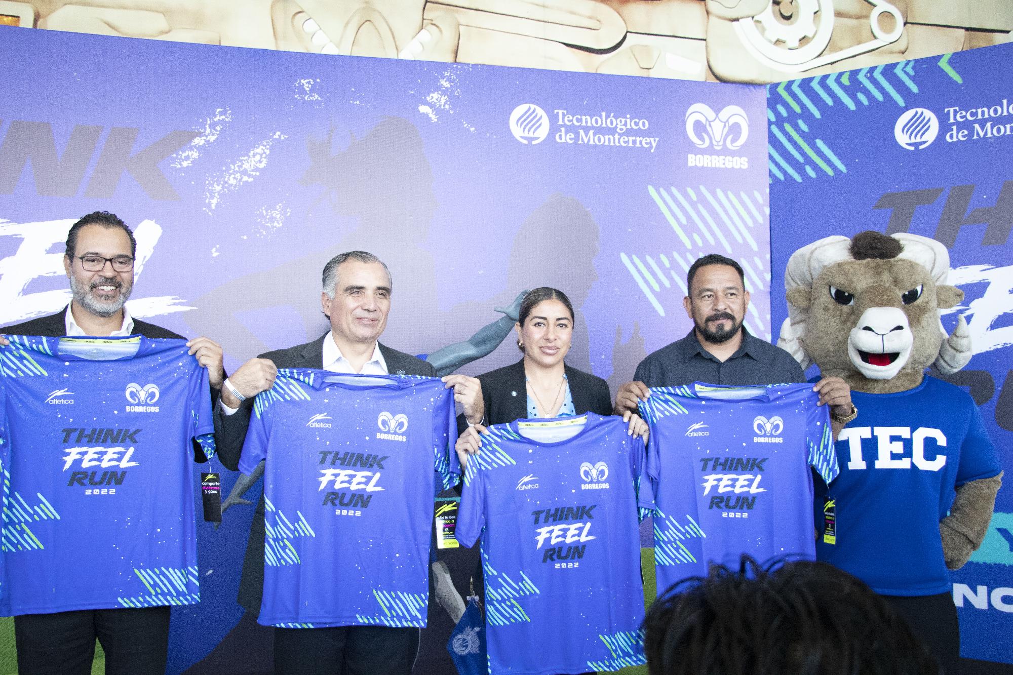 Tecnológico de Monterrey campus Puebla presentó su carrera 'Think, feel, run' 
