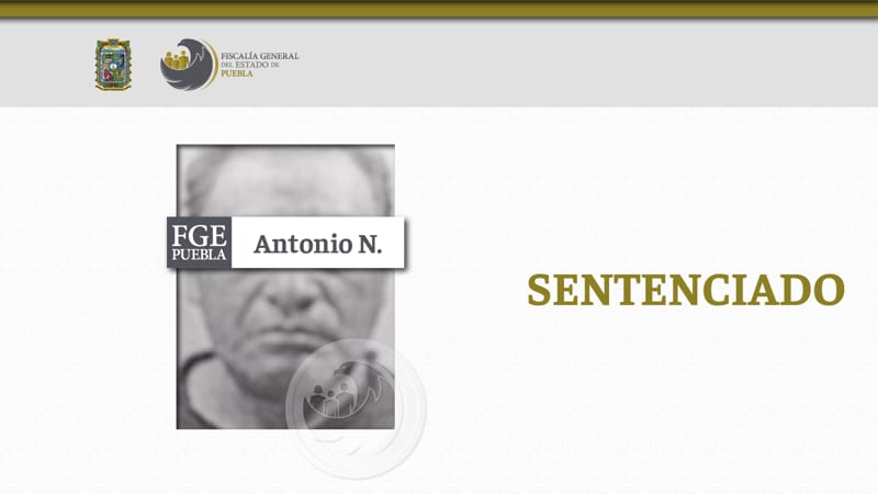 Antonio N. es sentenciado a 8 años de prisión por participar en una violación tumultuaria en contra de su prima