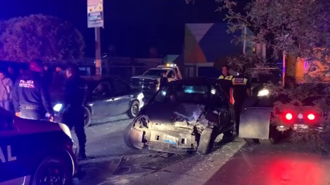 En Coronango; un accidente vehicular dejó como saldo a seis personas lesionadas