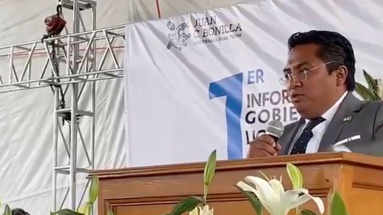 José Cinto presentó su primer Informe de Gobierno como presidente municipal de Juan C Bonilla 
