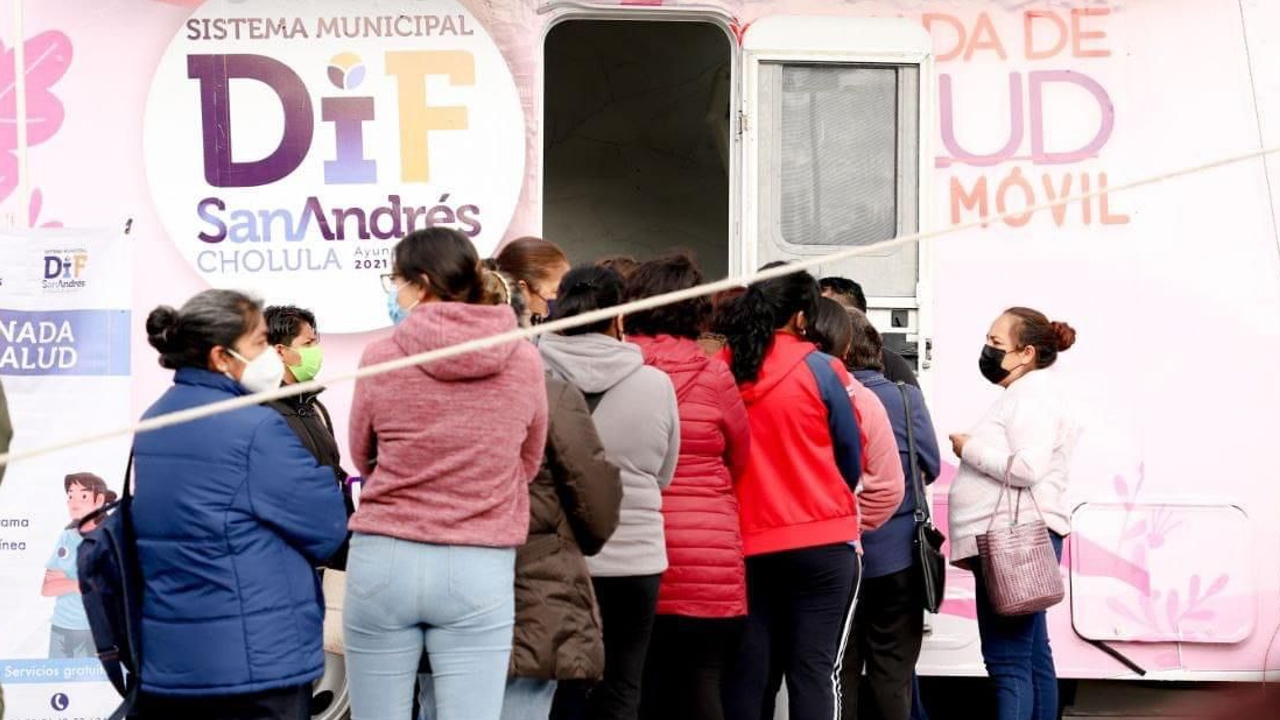 En San Andrés Cholula; instalan jornadas preventivas de cáncer de mama 