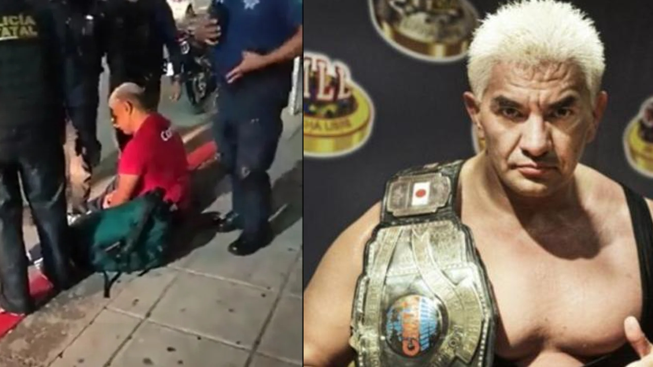 Esto fue lo que pasó en la detención del luchador “Shocker”