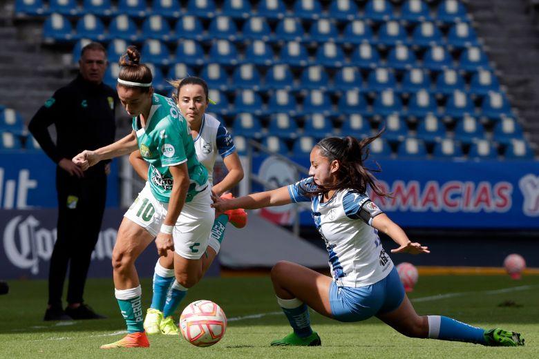 Puebla Femenil perdió ante León y llegó a seis juegos sin victoria 