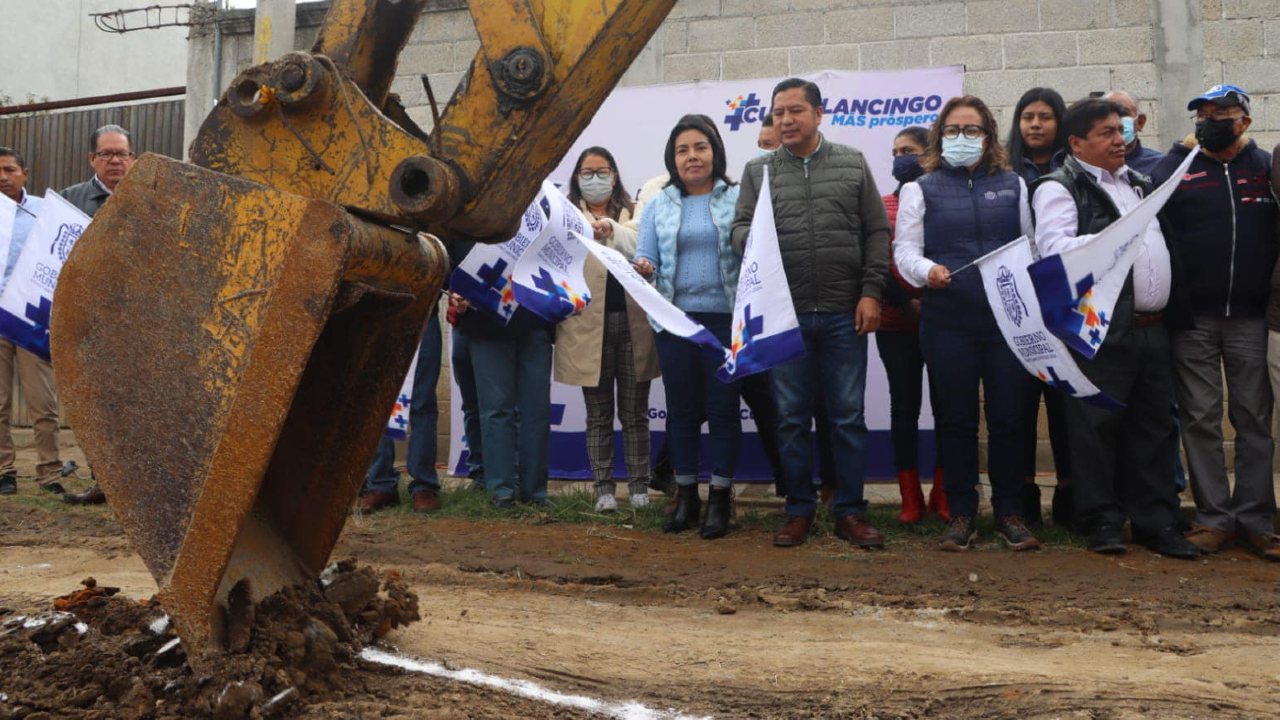 En Cuautlancingo; iniciaron las labores en el sistema de drenaje en Sanctorum 