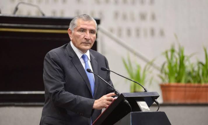 Visita Adán Augusto Congreso de Veracruz para promover voto a favor de plan militar