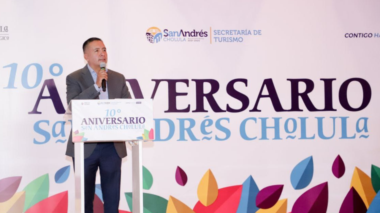 El gobierno sanandreseño presentó la marca turística “Destino San Andrés Cholula”