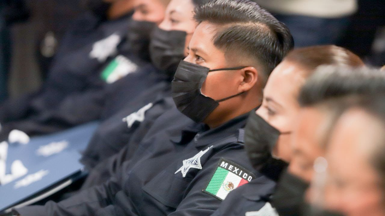 La Secretaría de Seguridad Pública de San Andrés Cholula incorporó a 30 nuevos policías 