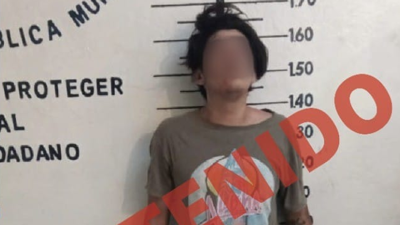 Detienen en San Pedro Cholula a un presunto ladrón de celulares 