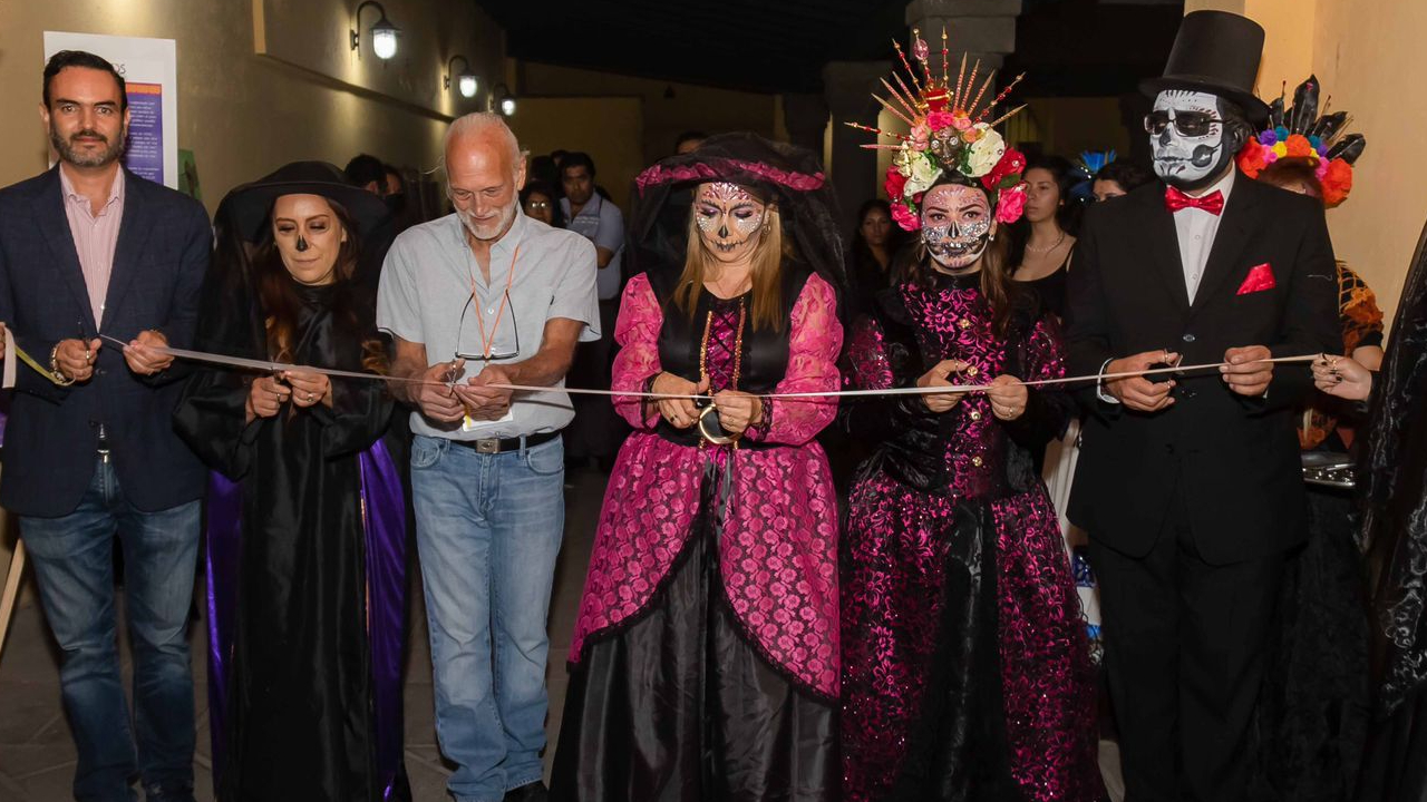 En San Pedro Cholula; realizan un festival de Catrinas en el marco del “Día de Muertos”