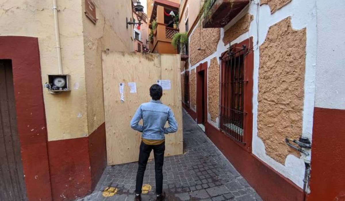 ¡Te la perdiste!, clausuran el emblemático Callejón del Beso en Guanajuato