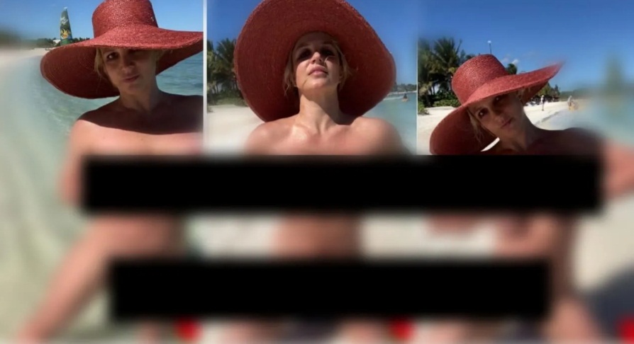 Con fotos desnuda, Britney Spears celebró en Playa del Carmen un año de su libertad