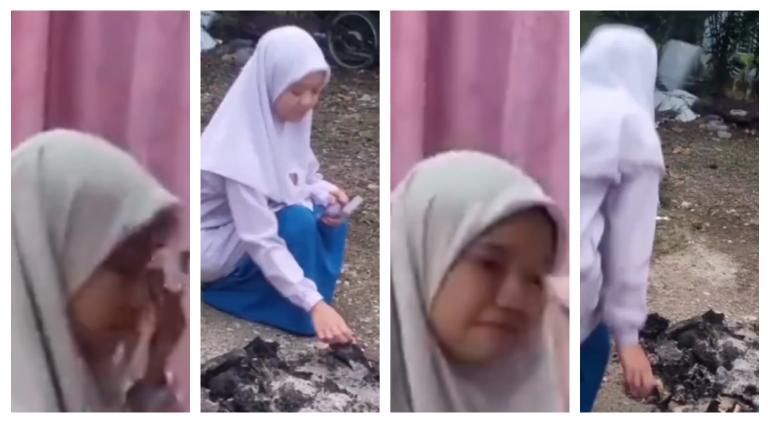 Padre quemó colección de K-pop de su hija por no gustarle; usuarios de redes defienden a la pequeña (Vídeo)