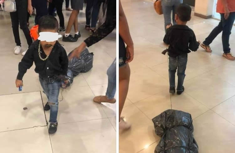 "Sus padres defienden la vestimenta para halloween": Niño disfrazado de sicario se hace viral